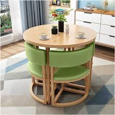 Conjunto de Mesa Redonda con 4 Sillas