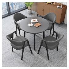 Conjunto de Mesa Redonda con 4 Sillas