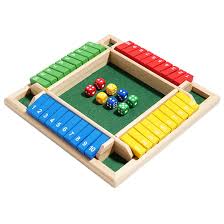 JurciCat Shut The Box: Juego de Mesa para 2-4 Jugadores