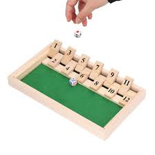 Shut The Box: Clásico Juego de Dados para 2-4 Jugadores