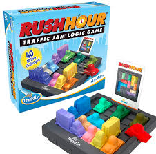 ThinkFun - Rush Hour: Desafío de Tráfico en Inglés