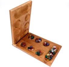 Juego de Mancala de Madera Plegable BSTCAR