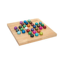 Recuerda: Juego de Mesa Solitario con 32 Bolas de Madera