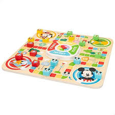 Juego de Parchís y Oca Mickey Mouse - WOOMAX 48735