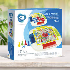 ColorBaby - Juego de Mesa 2 en 1: Oca y Parchís