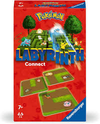 Ravensburger - Laberinto Conecta Pokémon: Juego de Cartas