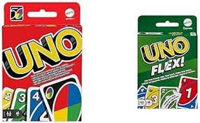 Pack de Juegos de Mesa UNO y UNO Flex - Diversión Familiar