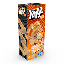 Jenga Original de Hasbro: El Clásico de Bloques de Madera