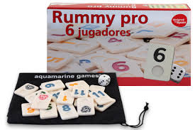 Aquamarine Juegos - Rummy para 6 Jugadores (DO001)