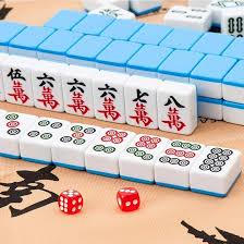 Juego de Mahjong Chino Portátil WaiDXn