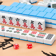 Juego de Mahjong Chino SHATONG - 144 Piezas para Familia y Viajes