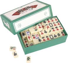 Mini Juego de Mahjong Tradicional Dhqkqg