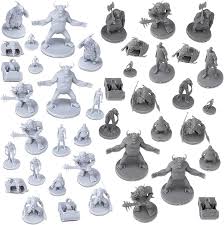 Path Gaming: 40 Figuras de Monstruos para RPG de Fantasía