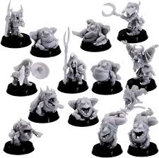 Rebaños de Duendes de Pantano - Miniaturas de 32 mm para Juegos de Mesa