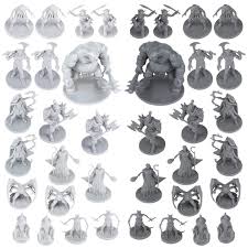 38 Miniaturas de Fantasía para RPG y Mazmorras