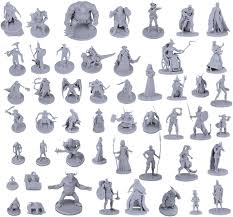 50 Miniaturas Únicas de Fantasía para RPG de Mesa