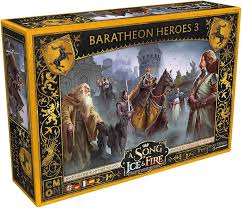 Héroes Baratheon III: Miniaturas de Canción de Hielo y Fuego