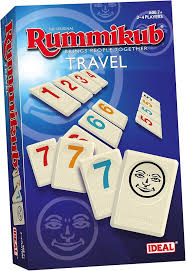 Rummikub Ideal: Juego de Viaje para la Familia - 2-4 Jugadores