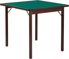 Mesa de Juego Plegable 80x80 cm - Made in Italy