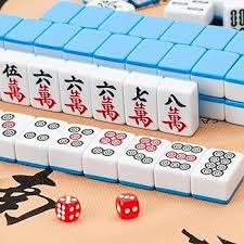 Juego Completo de Mahjong Chino TPLIK - 144 Piezas