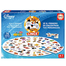 Educa - Lince 70 Personajes Disney Pixar